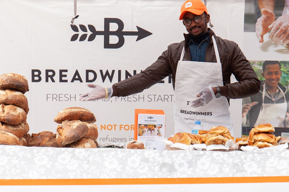Bread winners UFA super social enterprise winners. Taken by Miles Willis